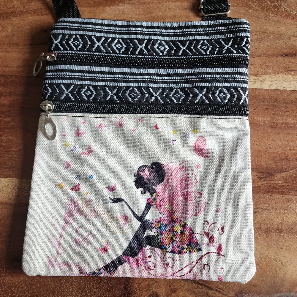 Fairy Core Butterfly Crossbody Bag - Boho Chic Shoulder Bag